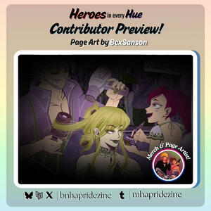 Heroes in every Hue Page Art p
