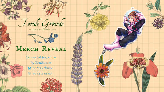 Fertile Grounds Merch: Connected Keychain p