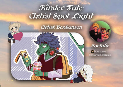 Kinder Fates Zine Merch Artist