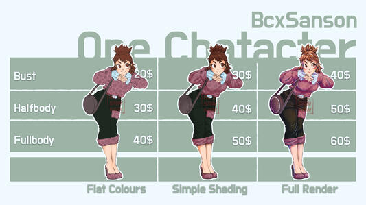 One Character Pricing